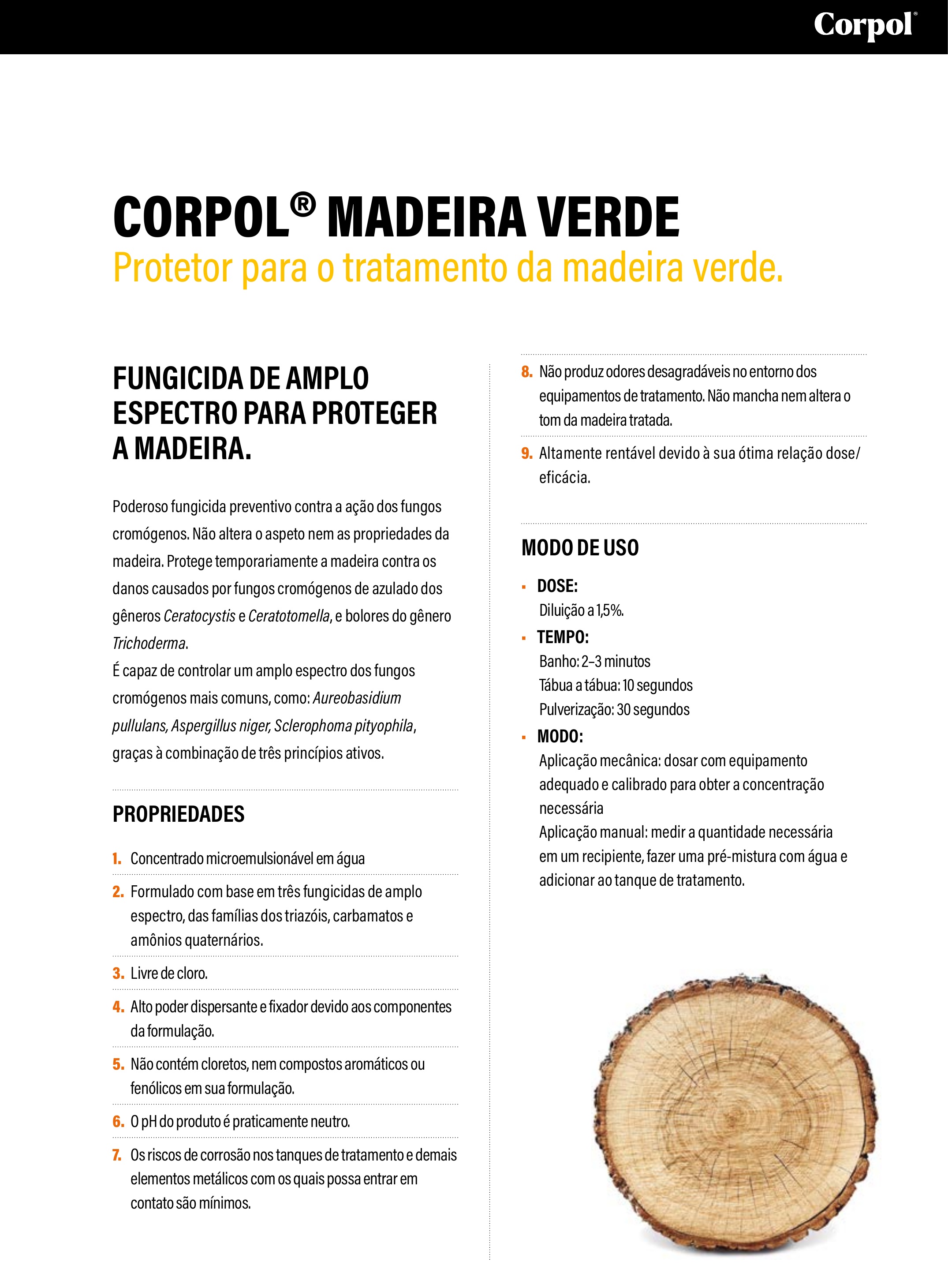 Propriedades, modo de uso e aplicação