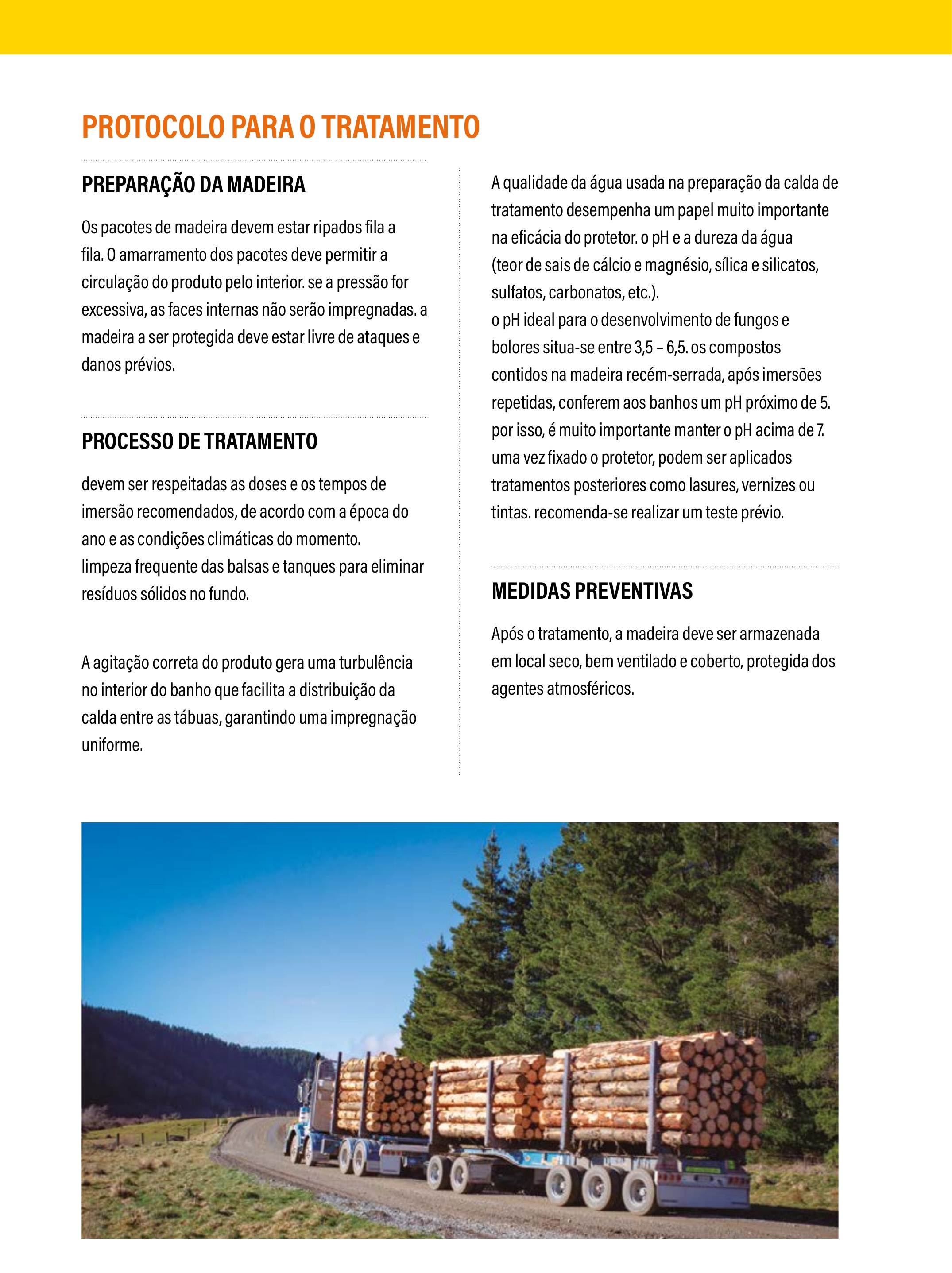 Protocolo para o tratamento